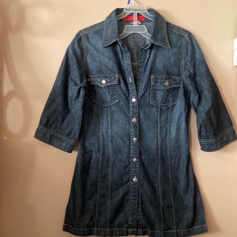 Level 99 blue jeans dress